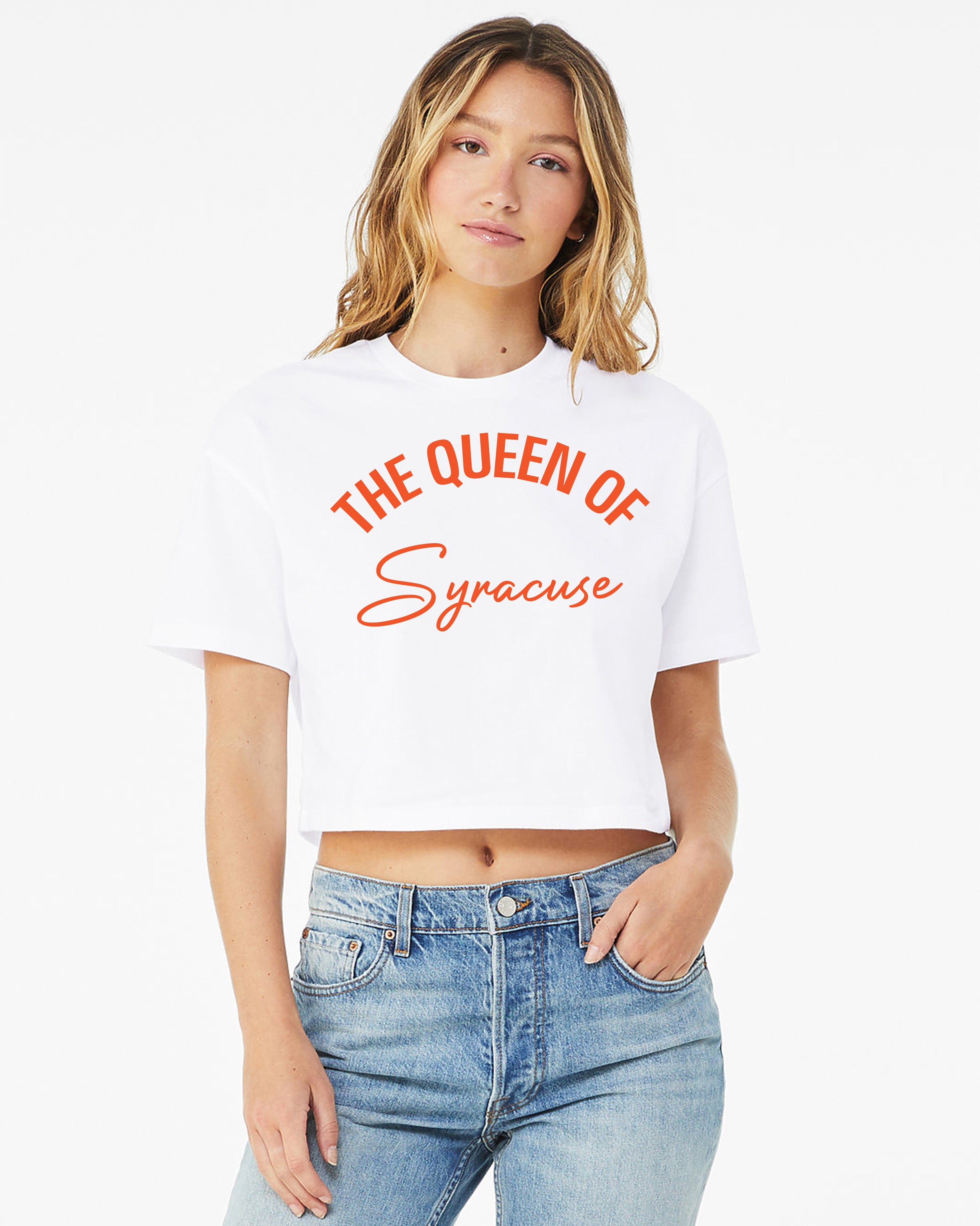 Queen of Syracuse - Crop Top